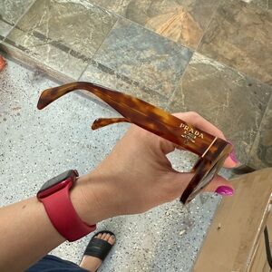 Prada Brown Tortoise Sunglasses